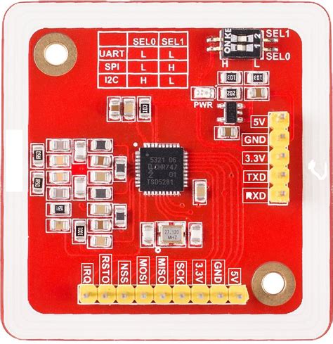 pn532 nfc rfid reader writer module datasheet|pn532 module pinout.